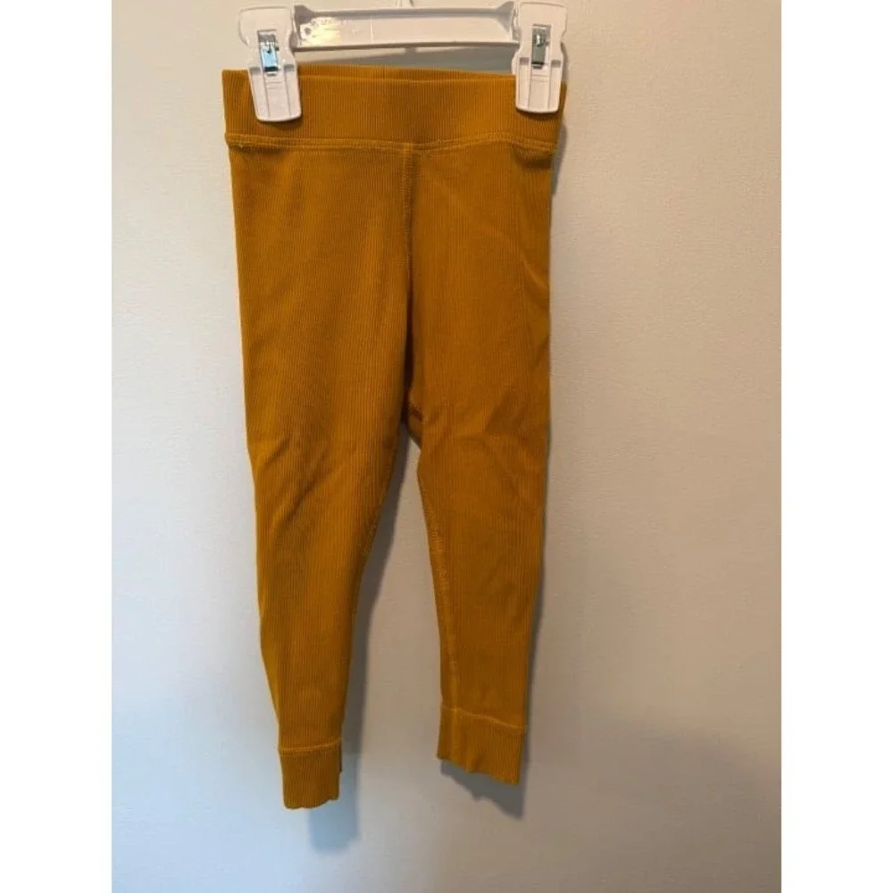 Hanna Andersson Leggings Brown Butter 3T 90 EUC